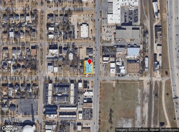  1701 N Broadway Ave, Oklahoma City, OK Parcel Map