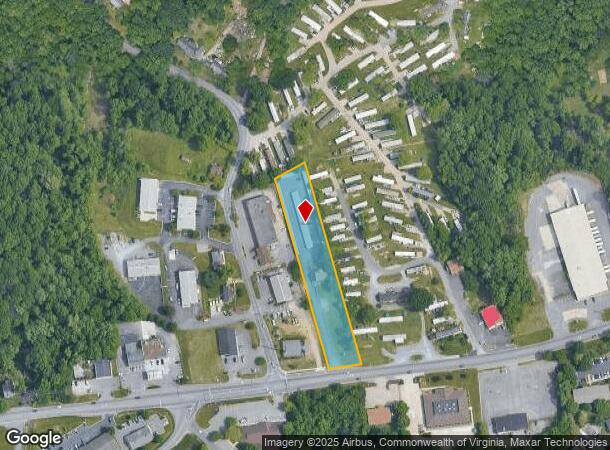  2140 Lakeside Dr, Lynchburg, VA Parcel Map