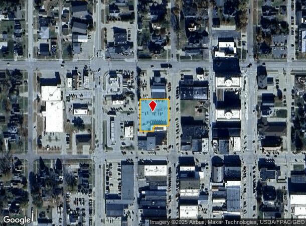 1021 Main St, Grinnell, IA Parcel Map