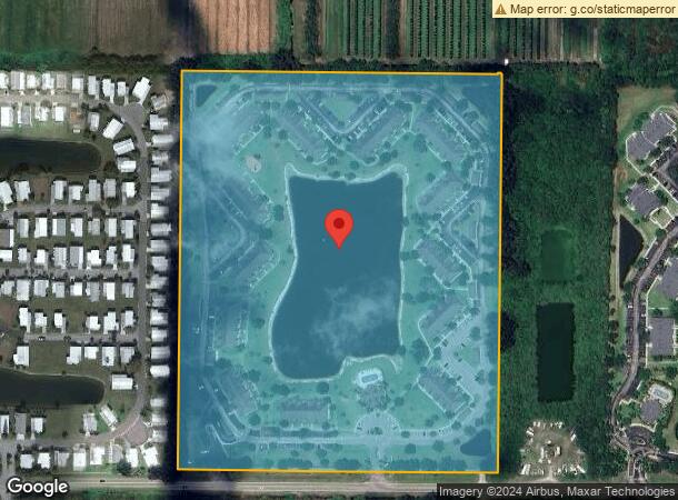  2610 71St Cir, Vero Beach, FL Parcel Map