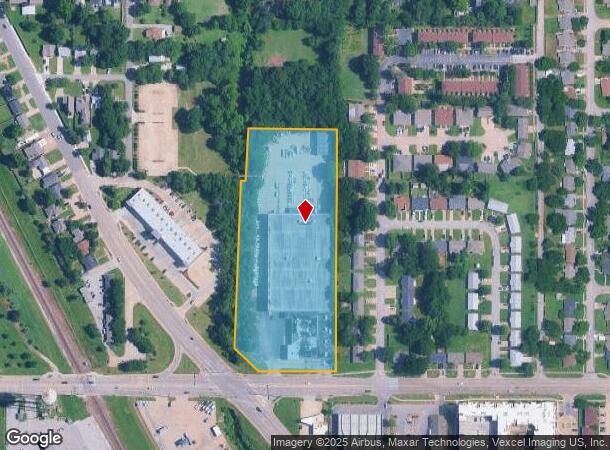 705 E Lindsey St, Norman, OK Parcel Map