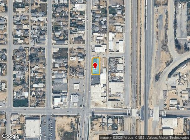  1334 F St, Wasco, CA Parcel Map