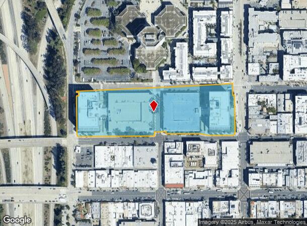  75 N Fair Oaks Ave, Pasadena, CA Parcel Map