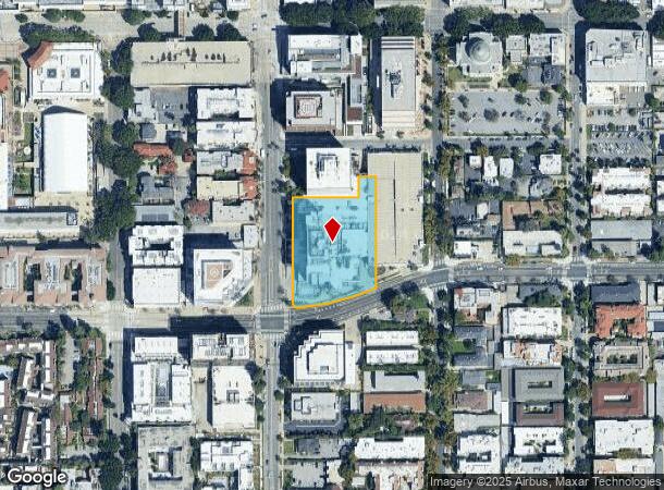  168 S Los Robles Ave, Pasadena, CA Parcel Map