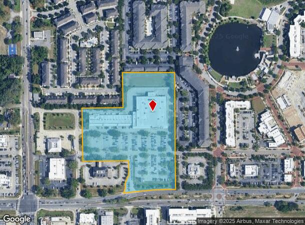  199 E Mitchell Hammock Rd, Oviedo, FL Parcel Map