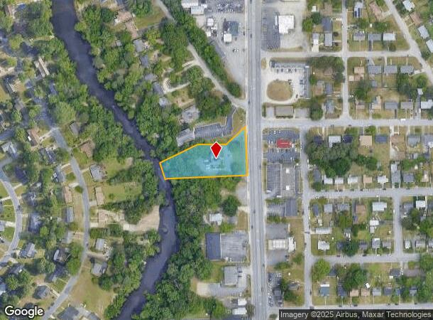 3606 Boulevard, Colonial Heights, VA Parcel Map