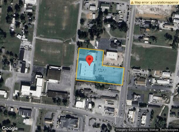  721 N Main St, Shelbyville, TN Parcel Map