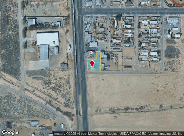  951 Main St, Anthony, TX Parcel Map