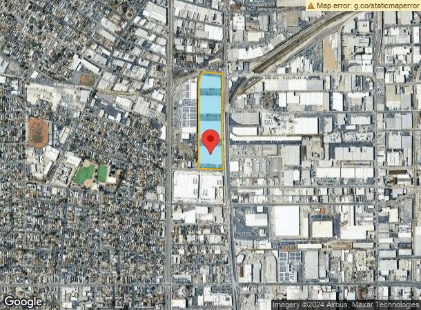  2501 S Alameda St, Vernon, CA Parcel Map