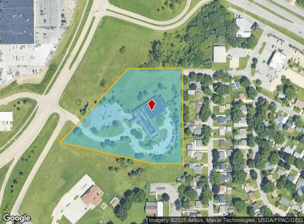  1015 S Hackett Rd, Waterloo, IA Parcel Map
