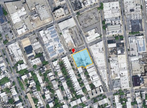 202 Meserole Ave, Brooklyn, NY Parcel Map