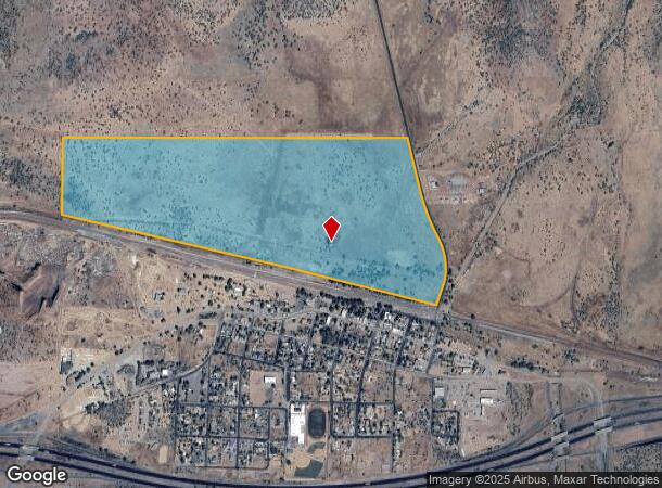  48350 N Double A Ranch Rd, Ash Fork, AZ Parcel Map