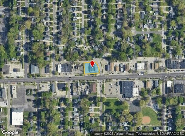  1414 Copley Rd, Akron, OH Parcel Map