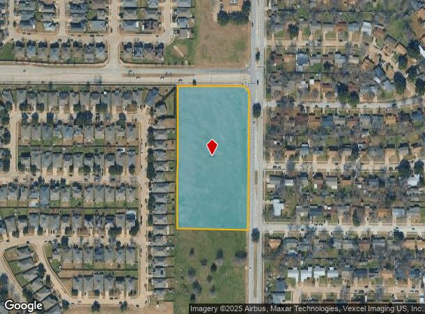  2800 S Carrier Pkwy, Grand Prairie, TX Parcel Map