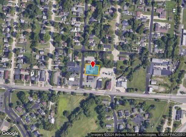  1710 Barney Ave, Dayton, OH Parcel Map