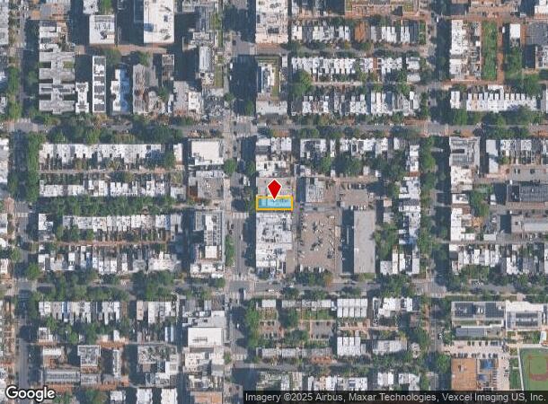  1825 14Th St Nw, Washington, DC Parcel Map