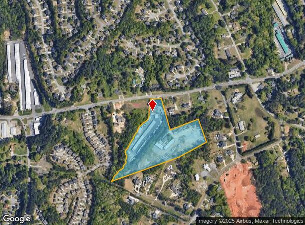  2283 Buford Dam Rd, Buford, GA Parcel Map