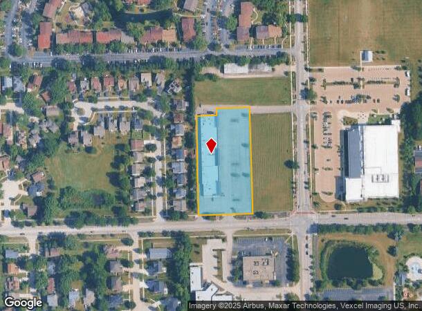  8258 Janes Ave, Woodridge, IL Parcel Map