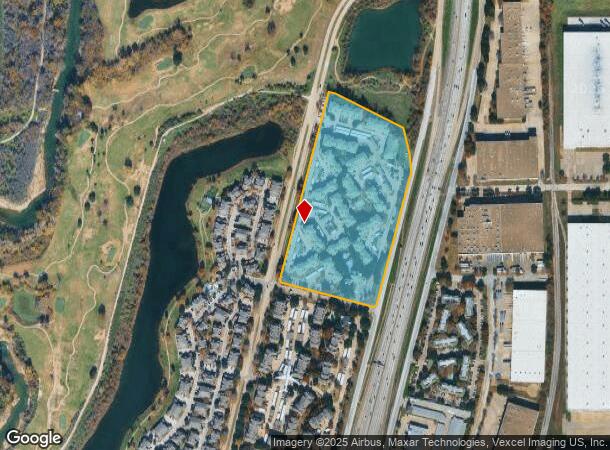 2825 N State Highway 360, Grand Prairie, TX Parcel Map
