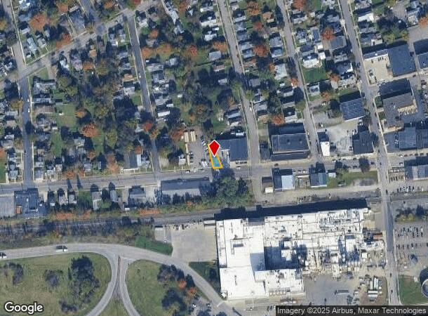 153 Broad St, Waverly, NY Parcel Map