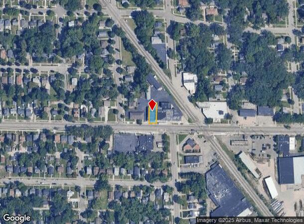  1125 Burton St Se, Grand Rapids, MI Parcel Map
