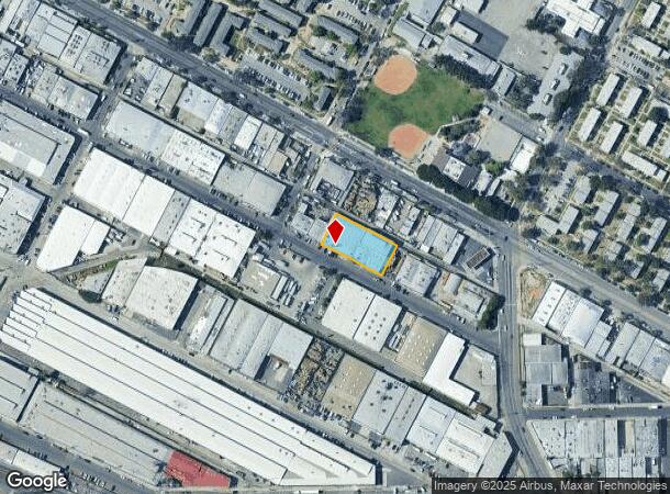 3113 E 11Th St, Los Angeles, CA Parcel Map