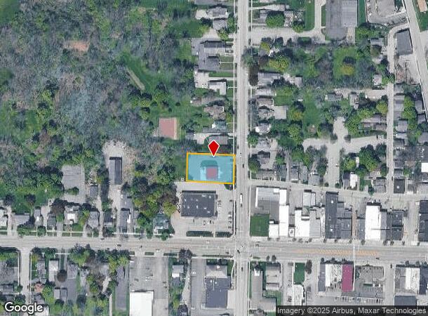  13 Lake St, Le Roy, NY Parcel Map