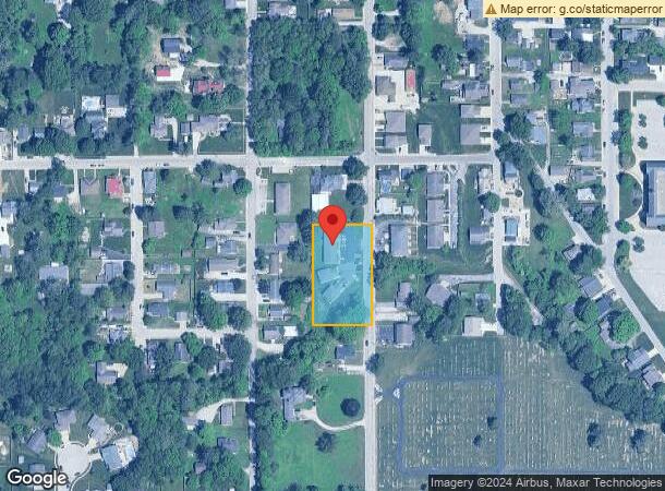  408 S Cross St, Danville, IN Parcel Map