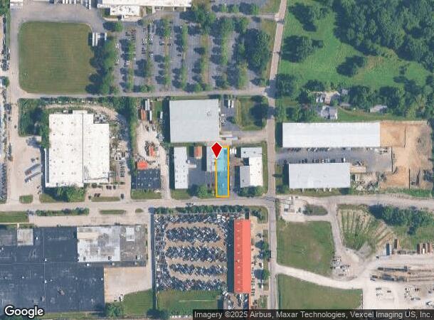 1660 Mountain St, Aurora, IL Parcel Map