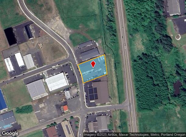  2580 Nw Campus Dr, Estacada, OR Parcel Map