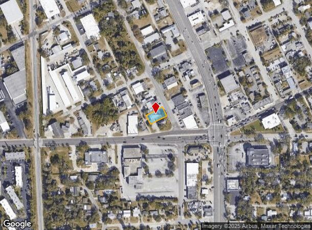  1386 Cypress Ave, Melbourne, FL Parcel Map