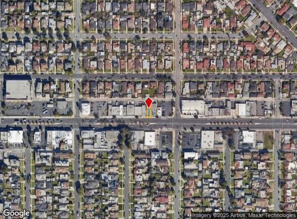 2619 W Manchester Blvd, Inglewood, CA Parcel Map