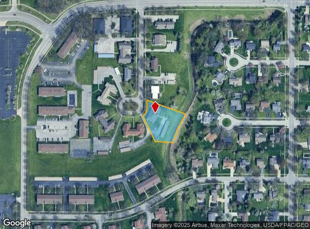  1812 Middlesbrough Ct, Maumee, OH Parcel Map