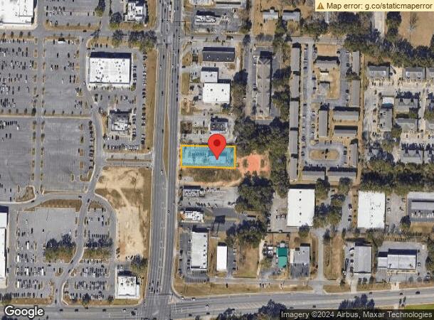  7106 N Davis Hwy, Pensacola, FL Parcel Map