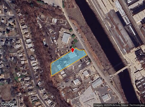 14 Riverside Dr, Ansonia, CT Parcel Map