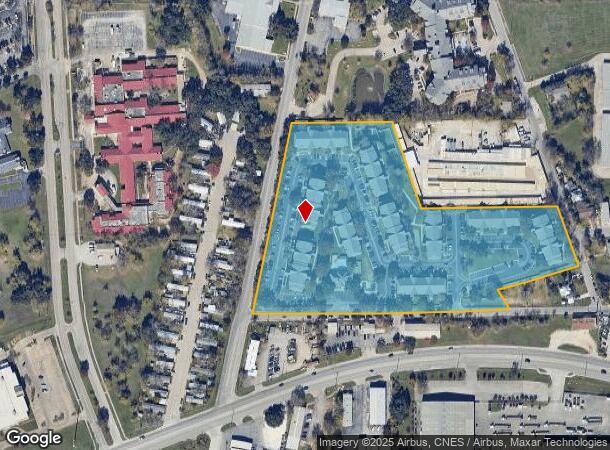  550 W 22Nd St, Georgetown, TX Parcel Map