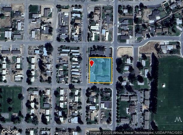 800 S County Rd, Warden, WA Parcel Map