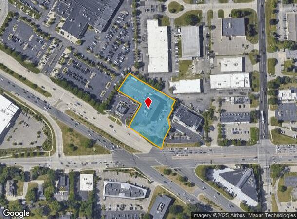  2525 S Telegraph Rd, Bloomfield Hills, MI Parcel Map