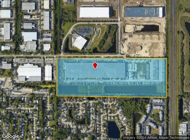  2100 47Th Ter E, Bradenton, FL Parcel Map