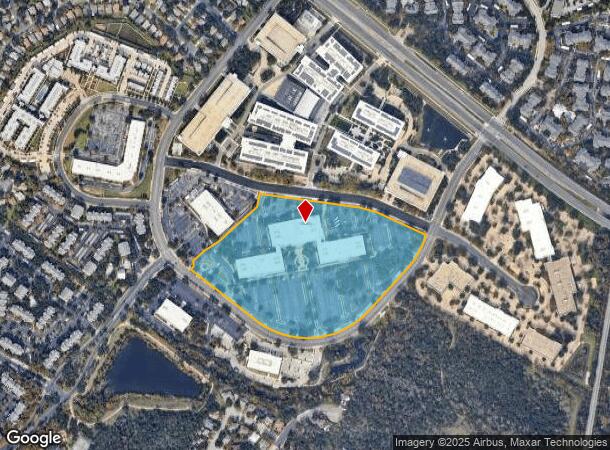  12545 Riata Vista Cir, Austin, TX Parcel Map