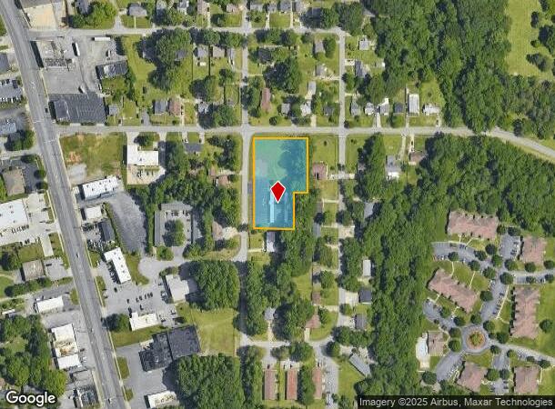  300 E Springfield Rd, High Point, NC Parcel Map