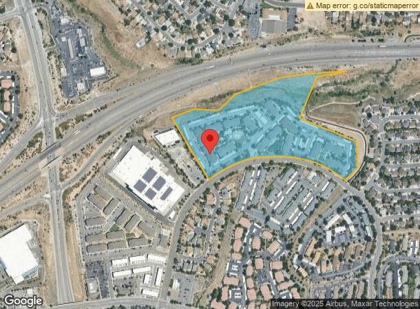  1675 Sky Mountain Dr, Reno, NV Parcel Map