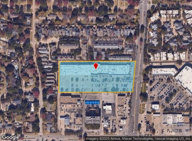  11909 Preston Rd, Dallas, TX Parcel Map