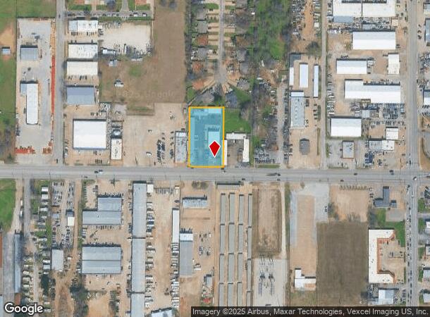 2725 W Division St, Arlington, TX Parcel Map