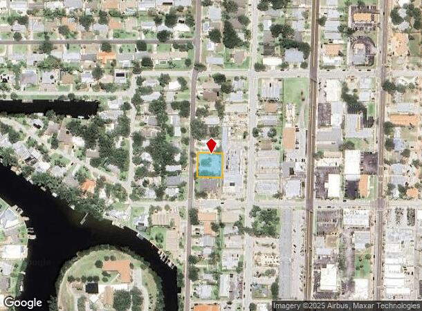  125 Cedar Ave, Cocoa Beach, FL Parcel Map