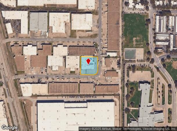  2943 Blystone Ln, Dallas, TX Parcel Map