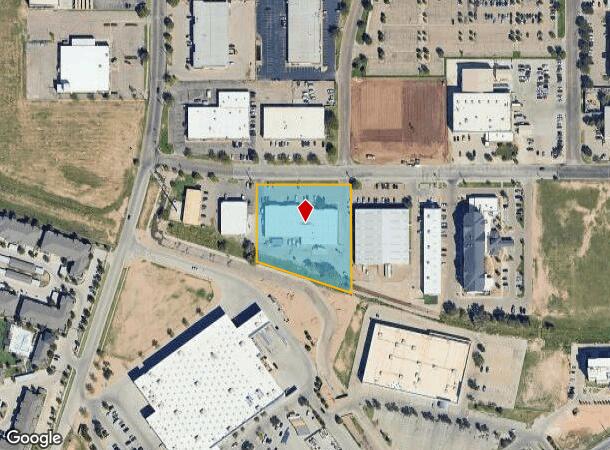  6035 45Th St, Lubbock, TX Parcel Map