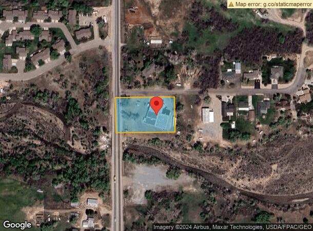  1180 N N Ave, Vernal, UT Parcel Map