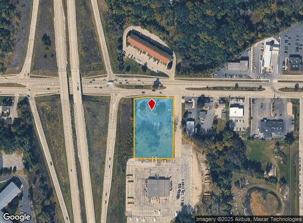  2165 W Washington St, West Bend, WI Parcel Map