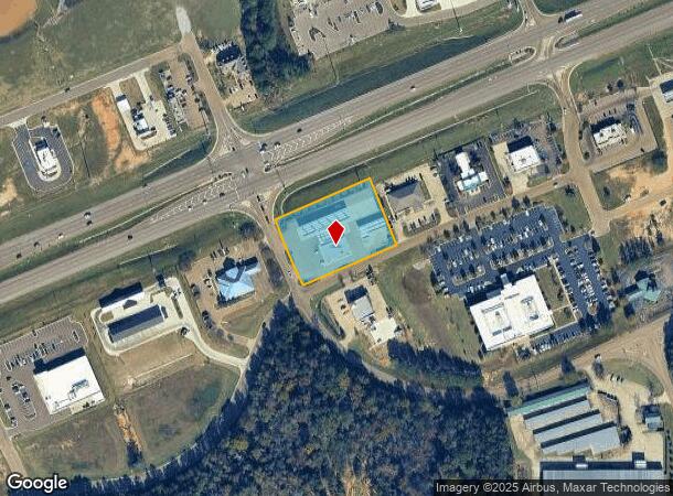  5348 Highway 25, Flowood, MS Parcel Map